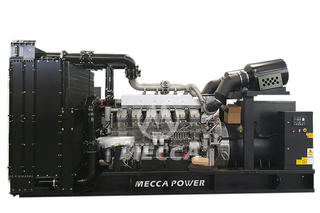 1500KVA12气缸曼柴油发电机，带1000L燃油箱