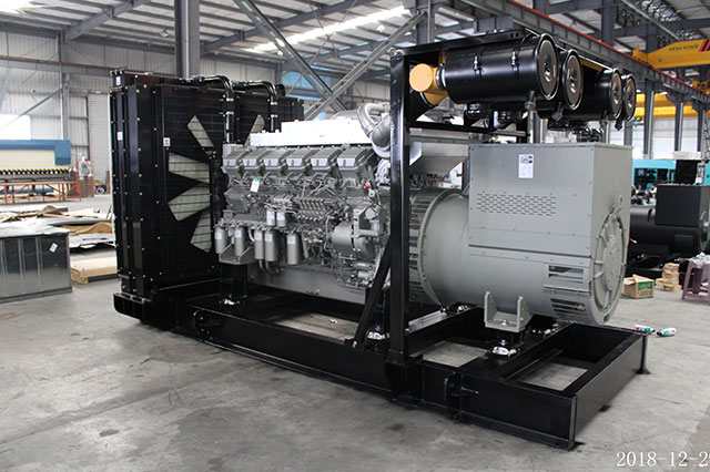 1700KVA-2500KVA 16气缸柴油发电机由三菱/菱重发动机提供动力